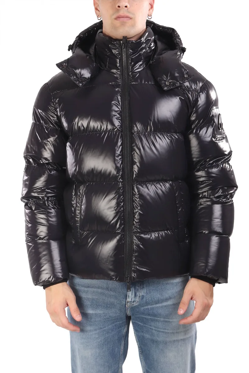 MOOSE KNUCKLES ΜΠΟΥΦΑΝ PUFFER KINGS ΑΠΟΣΠΩΜΕΝΗ ΚΟΥΚΟΥΛΑ ΜΑΥΡΟ