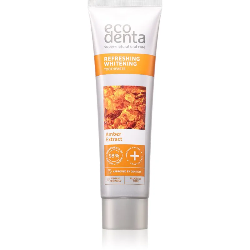 Ecodenta Refreshing Whitening αναζωογονητική οδοντόκρεμα με λευκαντική δράση 100 ml