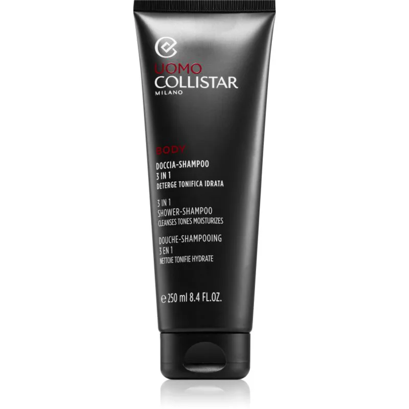 Collistar Uomo Shower Shampoo 3in1 σαμπουάν για ντους για άντρες 250 ml