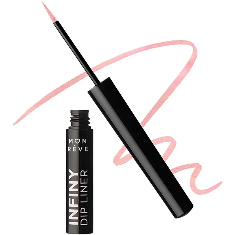Mon Reve Infiny Dip Liner Waterproof Ultra Long-Wear Liquid Eyeliner Αδιάβροχο Υγρό Eyeliner Πολύ Μεγάλης Διάρκειας 2ml - 11 French Ροζ