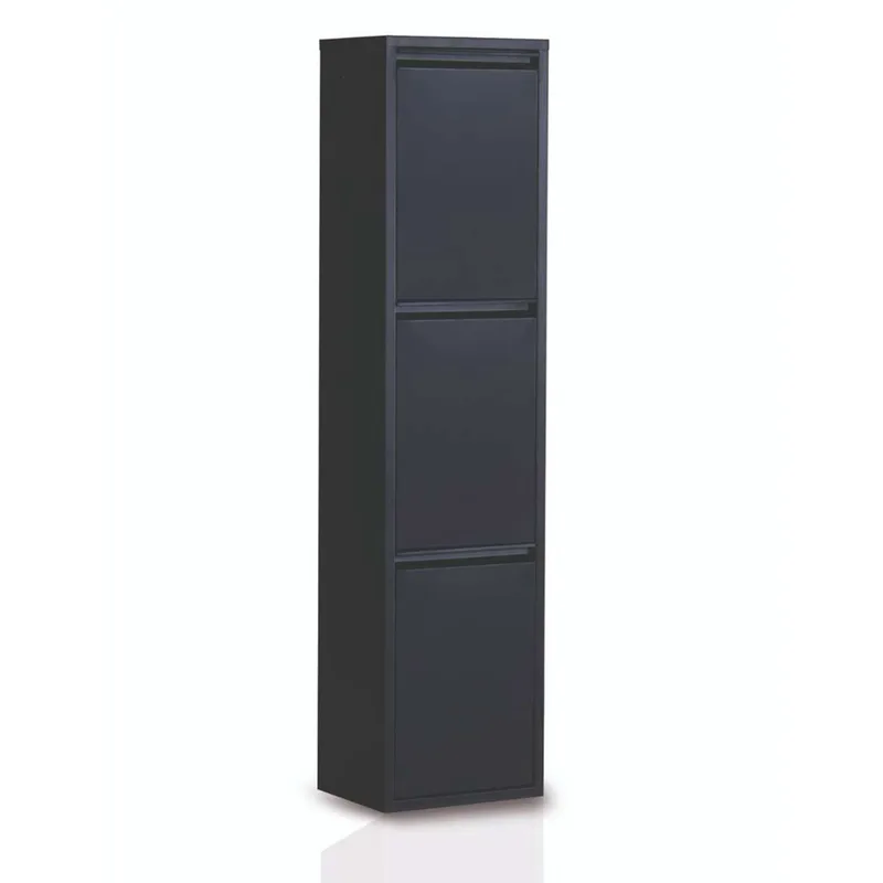 Ντουλάπι Πολλαπλών Χρήσεων Doplo 3 - Black 206Frg1112 (33x136x25 cm)