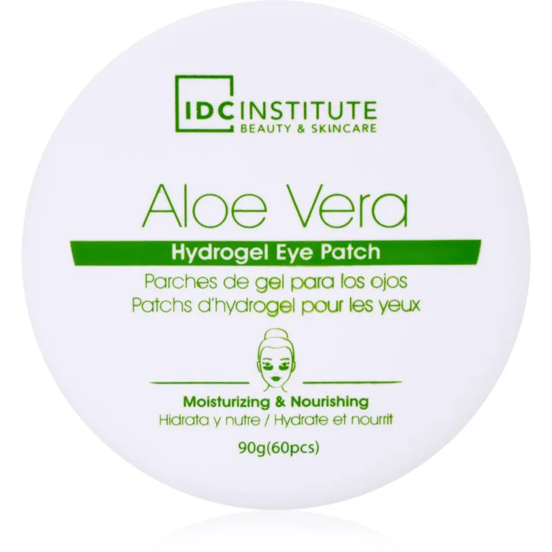 IDC Institute Aloe Vera τζελ μαξιλαράκια Γύρω από τα μάτια 60 τμχ