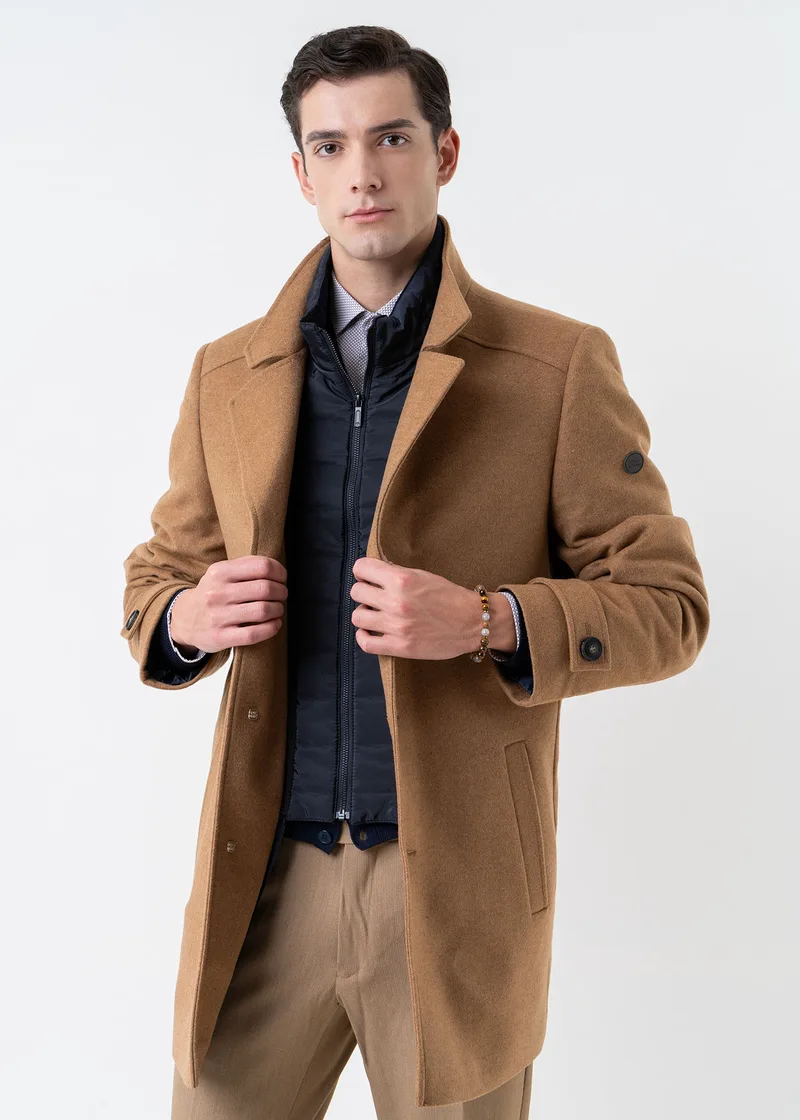 Fynch Hatton Παλτό της σειράς Jacket - 1310 2050 843 Camel