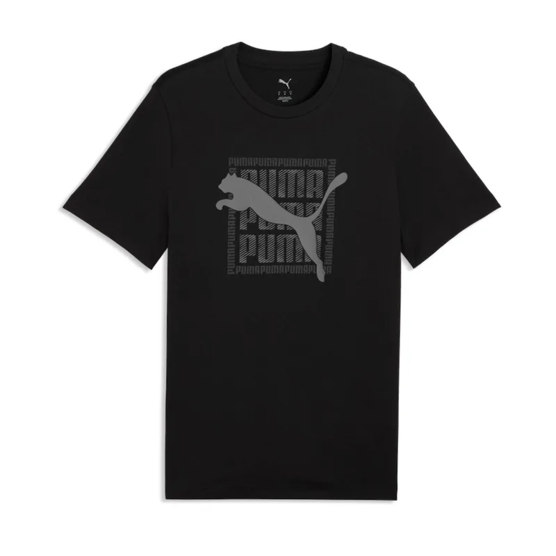 Puma M Graphic Wording Tee (691775-01)