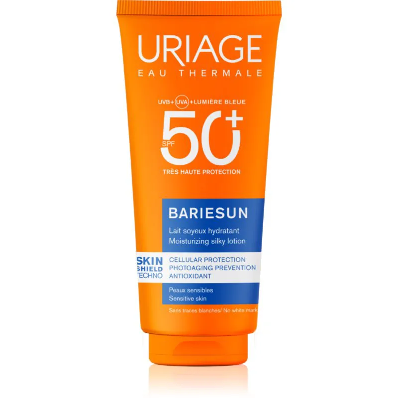 Uriage Bariésun Silky Lotion SPF 50+ προστατευτικό γαλάκτωμα για σώμα και πρόσωπο SPF 50+ 100 ml
