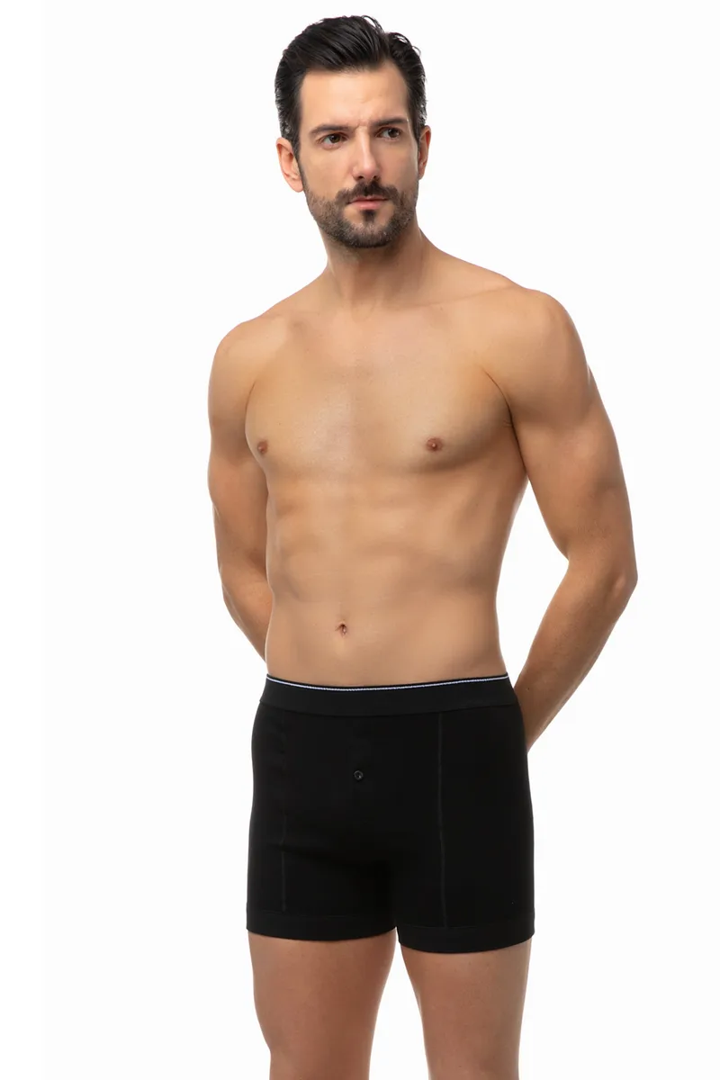Minerva Classic ανδρικό boxer με άνοιγμα & κουμπί-2130-45