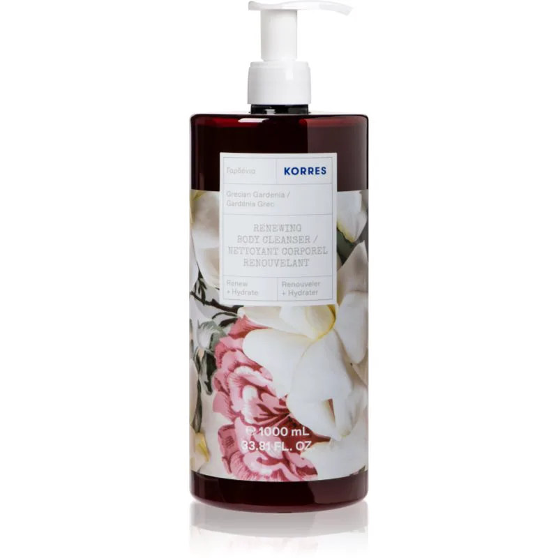 Korres Grecian Gardenia περιποιητικό τζελ ντους 1000 ml