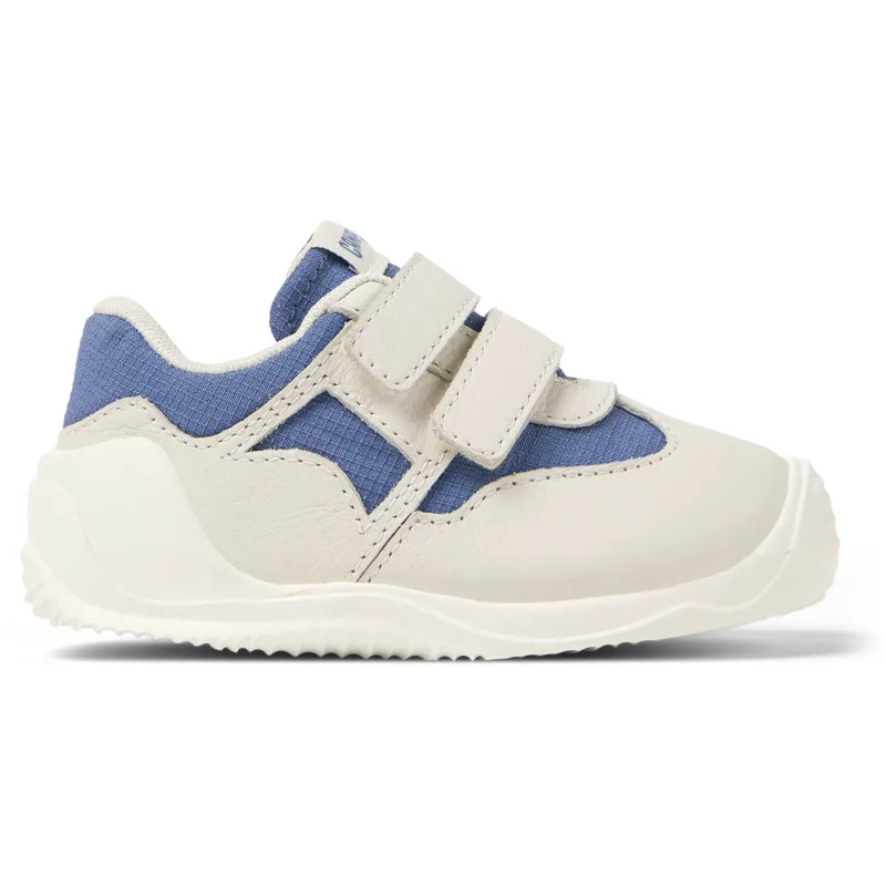 CAMPER Dadda - Sneakers Για Firstwalkers - Μπλε,Λευκό, Μέγεθος 21, Cotton fabric/Smooth leather