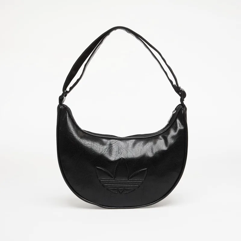 Τσάντα adidas Adicolor Half Crescent Bag Metallic Pu Black Universal