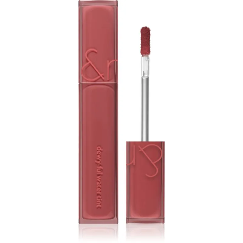 rom&nd Dewy Ful Water Tint λιπ γκλος μακράς διαρκείας απόχρωση #03 If Rose 5 γρ