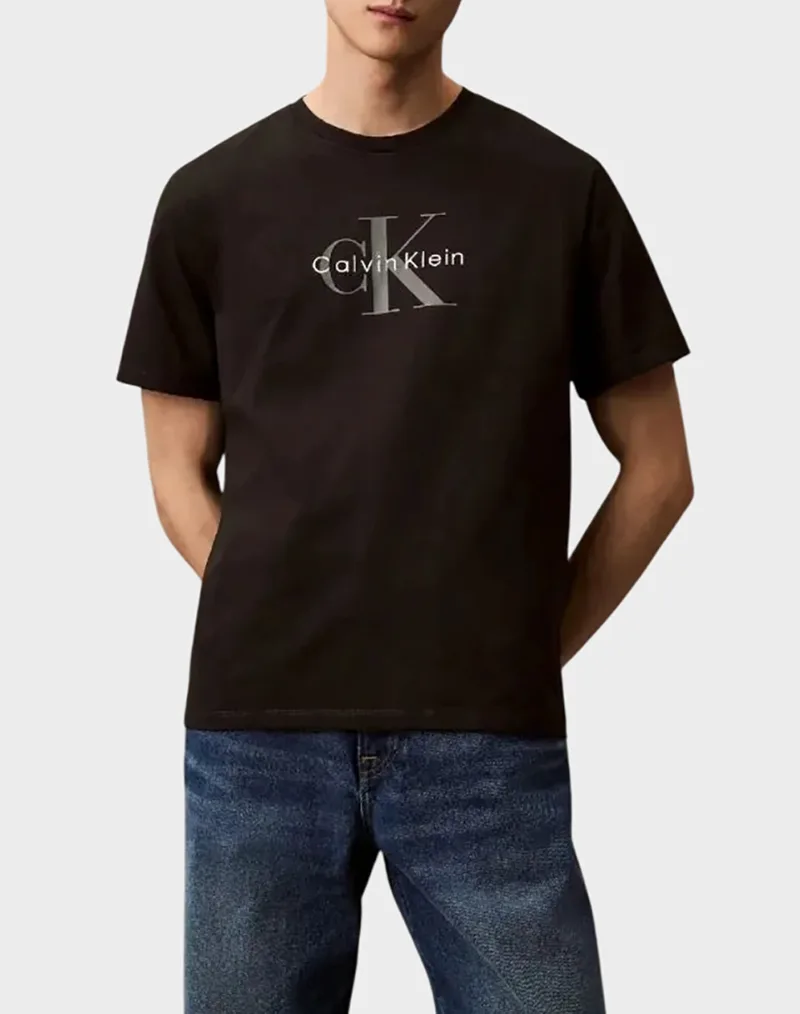 CALVIN KLEIN JEANS SS Hero Monologo Tee 20s LV04RB862G-UB1 Black