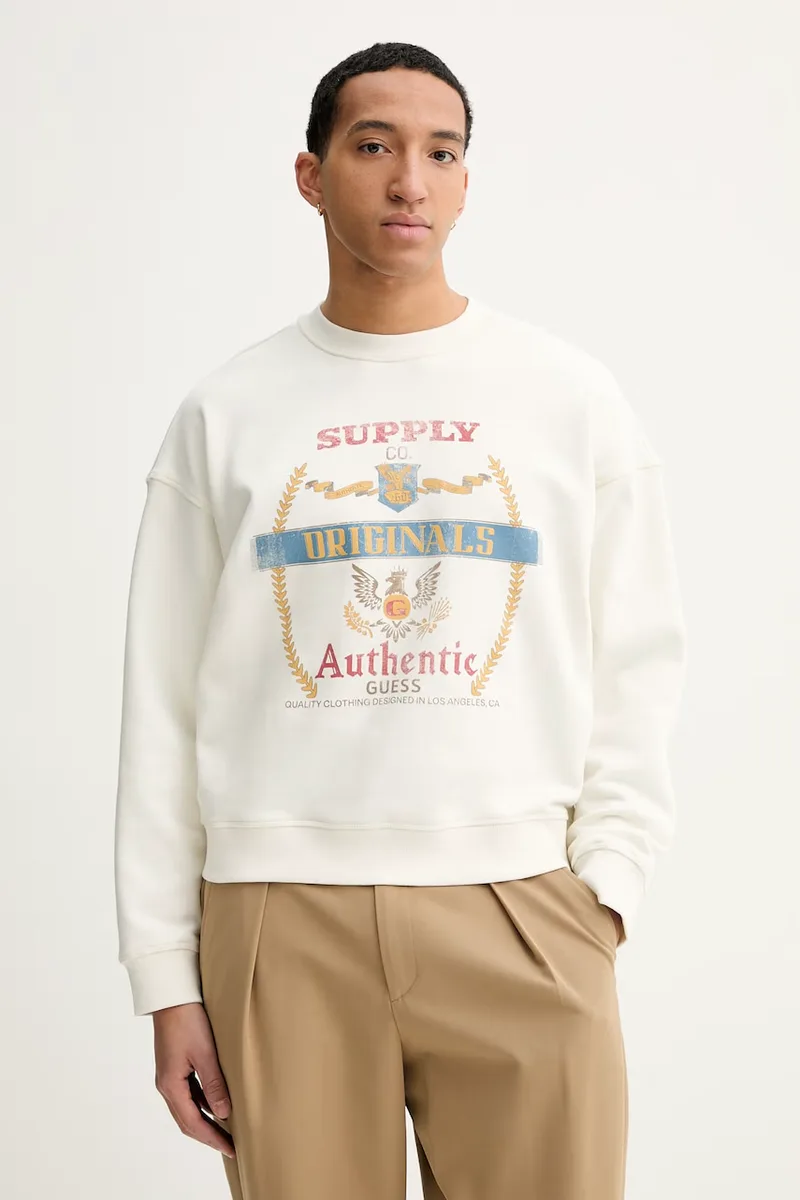 Βαμβακερή μπλούζα Guess Originals