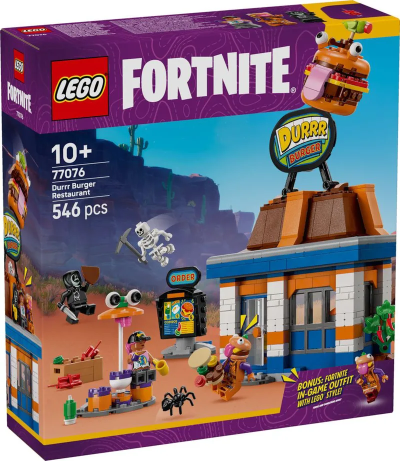 LEGO FORTNITE DURRR BURGER RESTAURANT (77076)