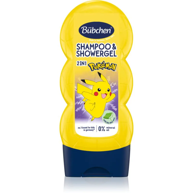 Bübchen Shampoo & Shower Gel Pokémon σαμπουάν και αφρόλουτρο για παιδιά 230 ml
