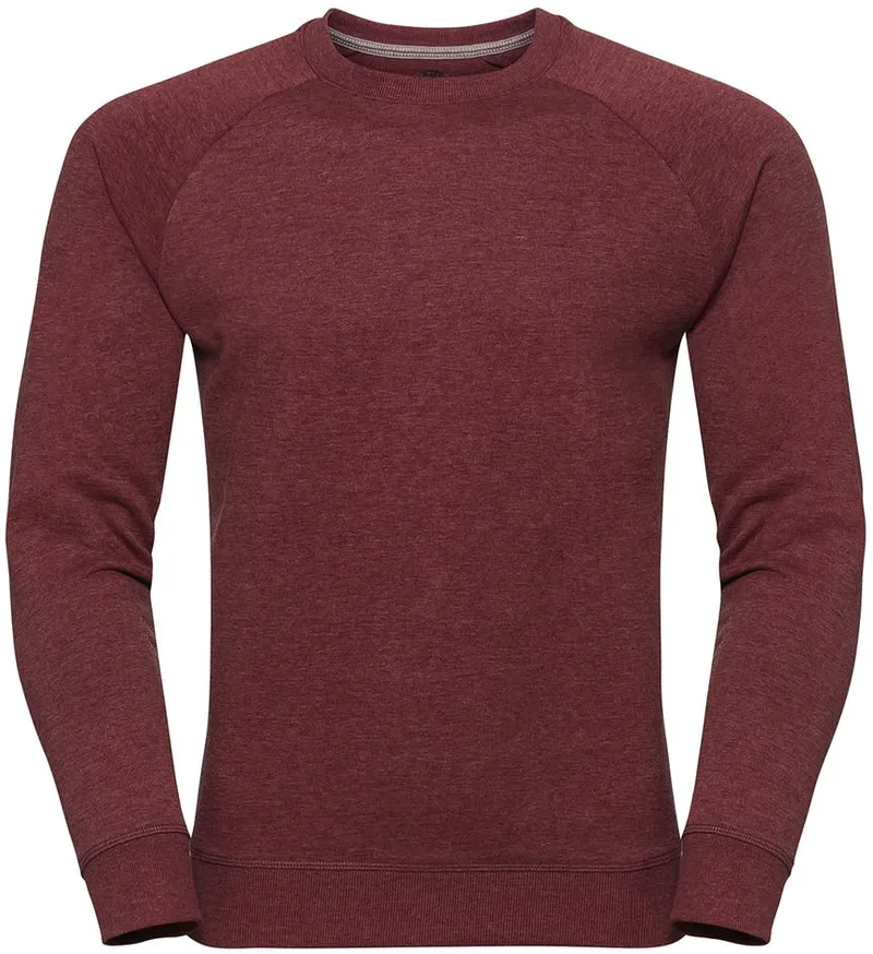 Ανδρικό Φούτερ με μανίκια Raglan Russell R-280M-0 Maroon Marl