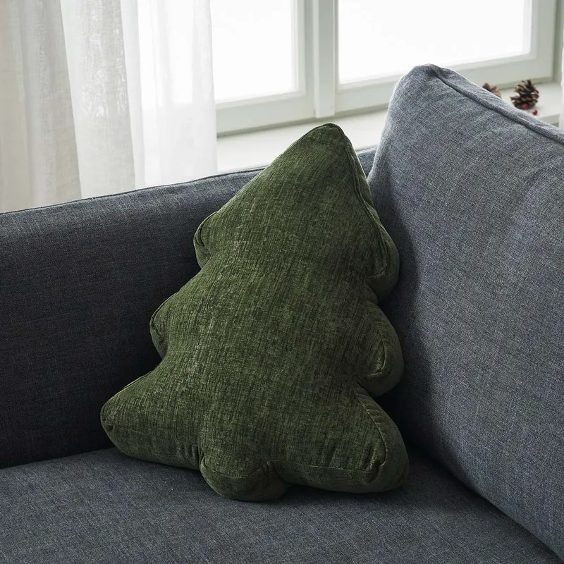 Χριστουγεννιάτικο Μαξιλάρι (35x45) Gofis Home Xmas Sage Green 283/07