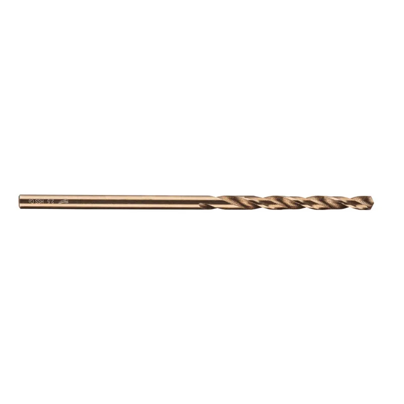 Τρυπάνια Κοβαλτίου HSS-G 2.5mm DIN338 MILWAUKEE RED COBALT Σετ 2Τμχ
