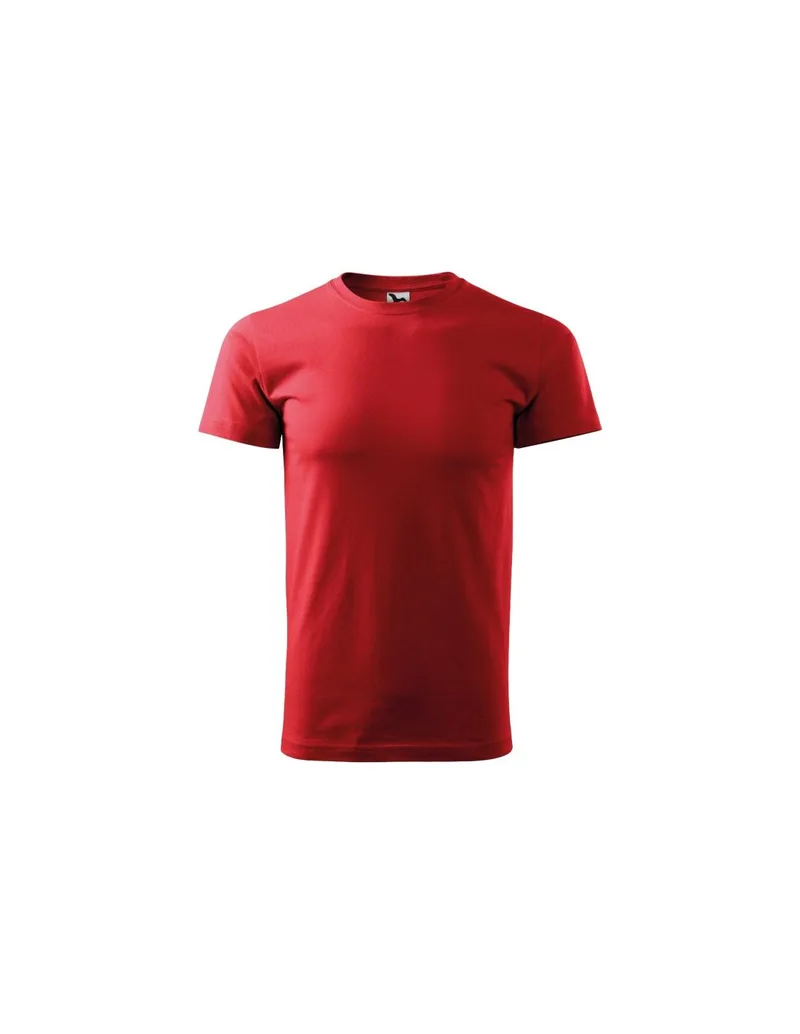 Adler Heavy Ανδρικό Διαφημιστικό T-shirt Κοντομάνικο σε Κόκκινο Χρώμα MLI-13707