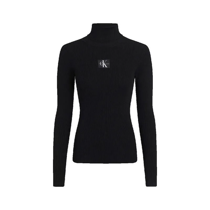 Αθλητικό T-shirt Calvin Klein Jeans Badge Roll Neck Swea