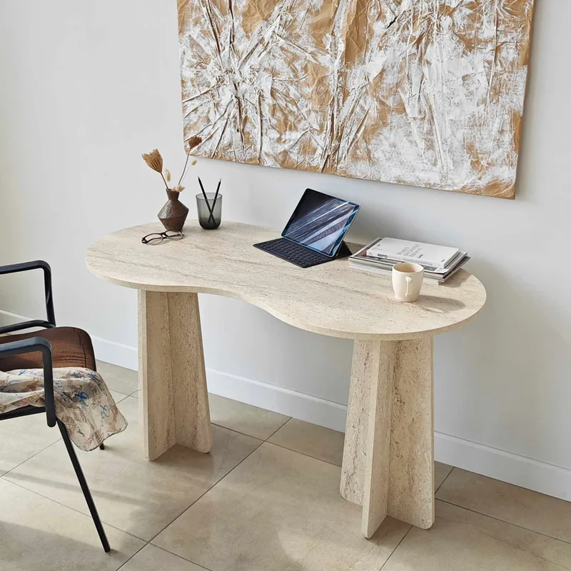Γραφείο Μελέτης Infini - Travertine 552Nos1706 (120x75x60 cm)