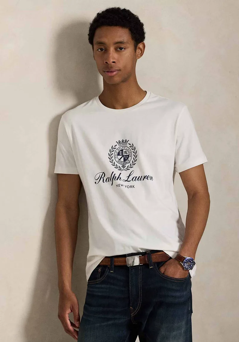 Polo Ralph Lauren Μπλούζα της σειράς Jersey - 710978032 001 White