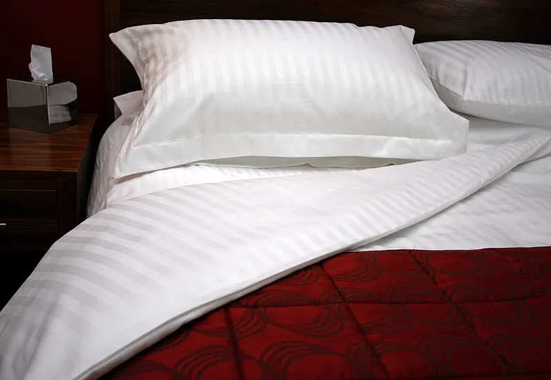 Μαξιλαροθήκη Oxford 55x75εκ. 100% Βαμβακερή 240TC Με Ρίγα 2cm Cotton Luxury Line (Σετ 6 Τεμάχια) (Ύφασμα: Βαμβάκι 100%, Χρώμα: Λευκό) - OEM - 5201847002485