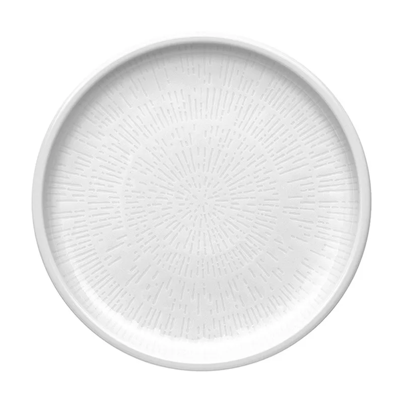 Schönwald Πιατέλα Πορσελάνης Ανάγλυφο Shiro White 28cm