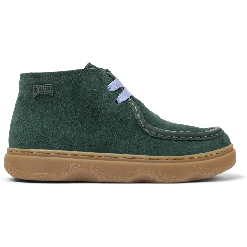 CAMPER Kiddo - Μπότες Για Κορίτσια - Πράσινο, Μέγεθος 25, Smooth leather