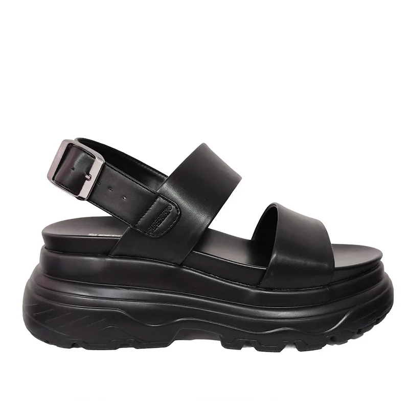 SUPERDRY ΓΥΝΑΙΚΕΙΟ ΣΑΝΔΑΛΙ SDSS26274 VOID MOQS 500 BLACK