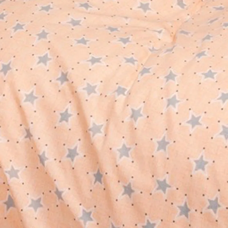 Πάνα Αγκαλιάς Χασέ 85x85 Melinen Mini Stars Rose 85x85