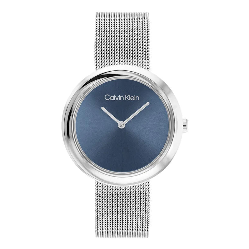 CALVIN KLEIN Twisted Bezel Stainless Steel Bracelet 25200014
