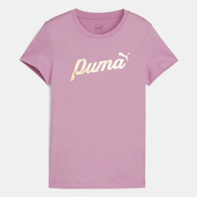 Puma Ess+ Script Metallic Tee G (9000193666_79473)