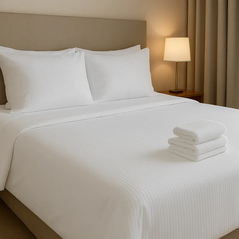 Μαξιλαροθήκη Oxford 52x70εκ. Βαμβακερή 230TC Σατέν Ρίγα 242420000496 (Σετ 10 Τεμάχια) (Ύφασμα: Βαμβάκι 100%, Χρώμα: Λευκό) - OEM - 242420000496
