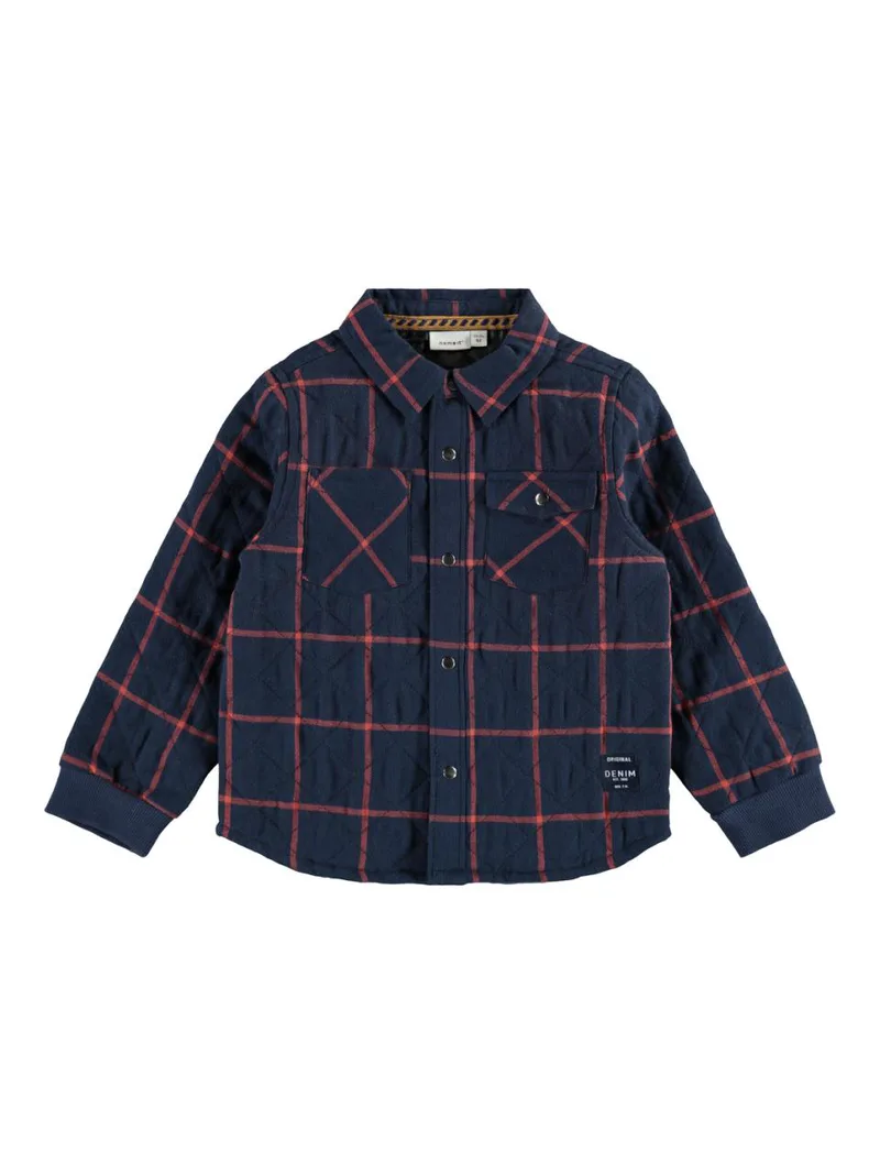 Πουκάμισο-overshirt αγόρι name it -13180824-DS-organic cotton