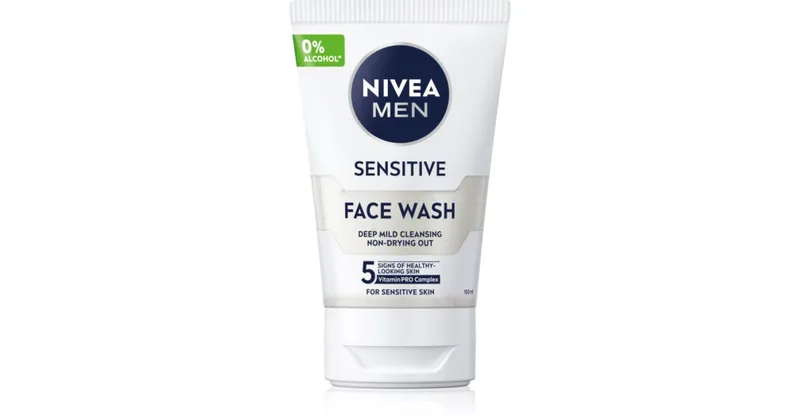 NIVEA Sensitive cleansing gel for men 100 ml