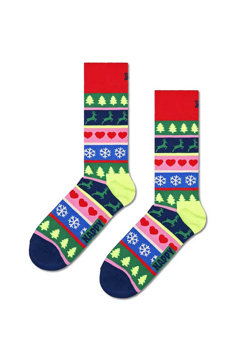 Happy Socks unisex κάλτσες "Christmas Stripe" - P000265