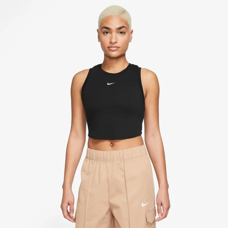 Nike Sportswear Essential Γυναικείο Cropped Αμάνικο T-Shirt (9000151900_4376)