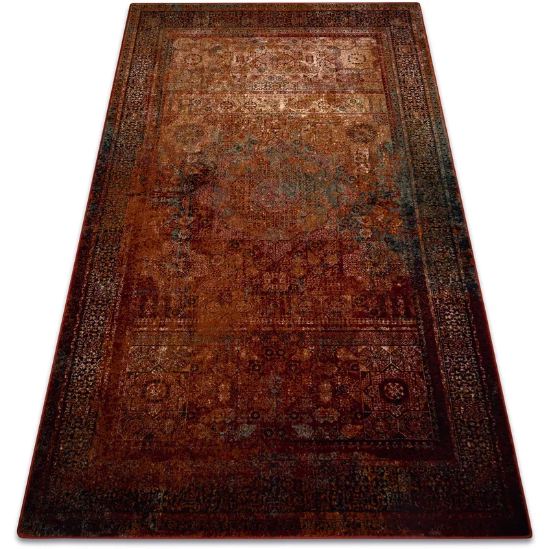 Χαλιά Rugsx Μαλλί χαλί OMEGA Mamluk Vintage, ροζέ 200x300 cm