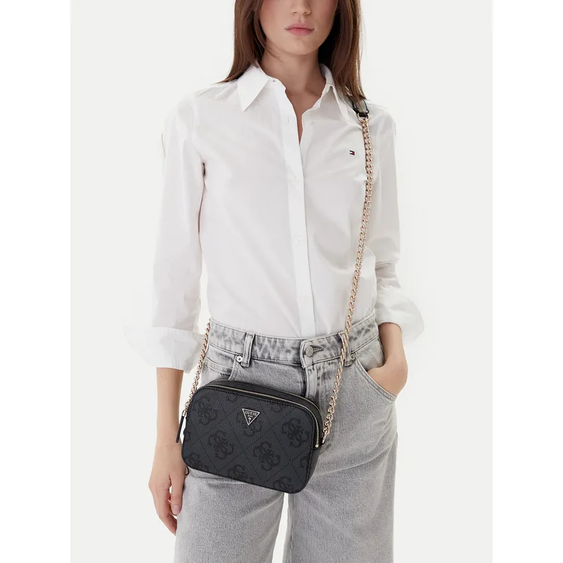 Τσάντα Guess Noelle II HWSO96 72140 Γκρι