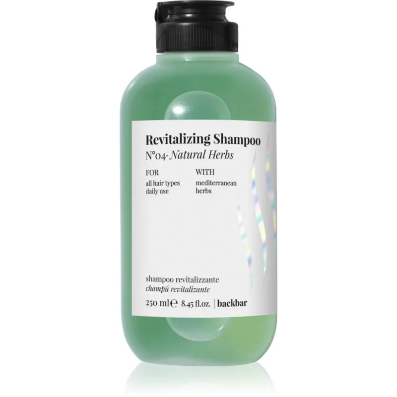 FarmaVita Backbar Revitalizing ενυδατικό και αναζωογονητικό σαμπουάν 250 ml