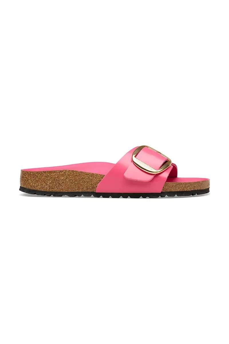 Birkenstock σαγιονάρες με επίπεδο τακούνι Γυναικείες δερμάτινες