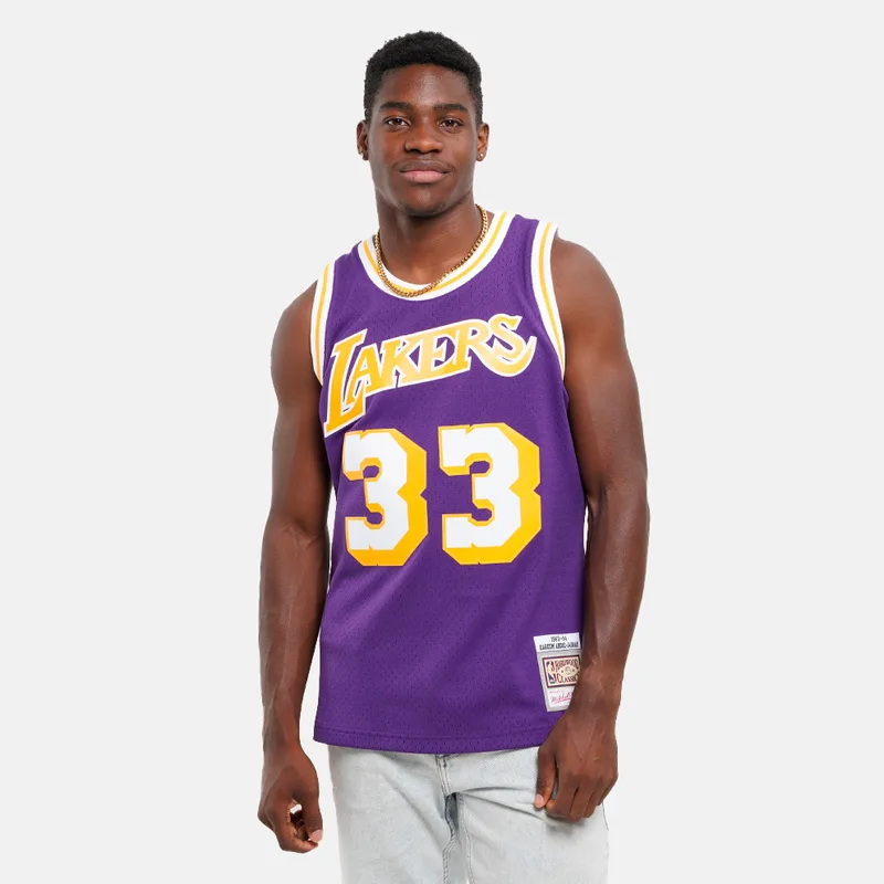 Mitchell & Ness NBA Kareem Abdul-Jabbar Los Angeles Lakers Μπασκετική Φανέλα (9000202191_3149)