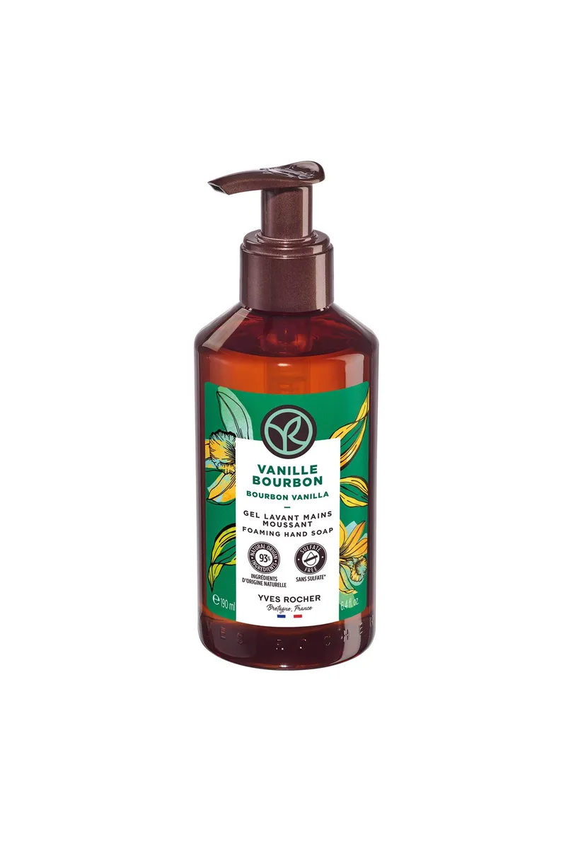 Yves Rocher Bourbon Vanilla Foaming Hand Soap 190 ml - 39456