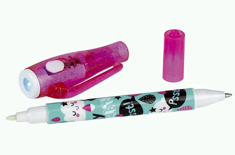 Στιλό 2 σε 1 Moses Secret Pen - Ροζ