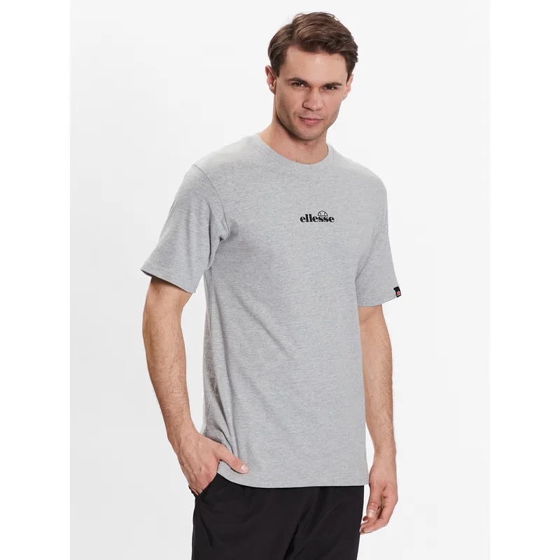 Ellesse T-Shirt Ollio SHP16463 Γκρι Regular Fit