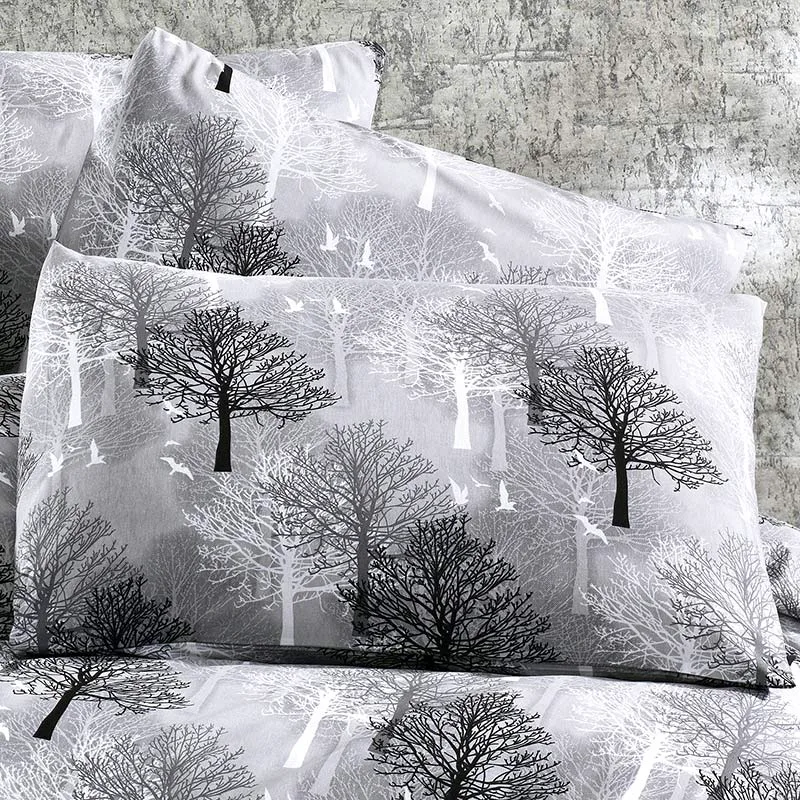Μαξιλαροθήκη 50x70 Dimcol Forest 312 Grey 50x70