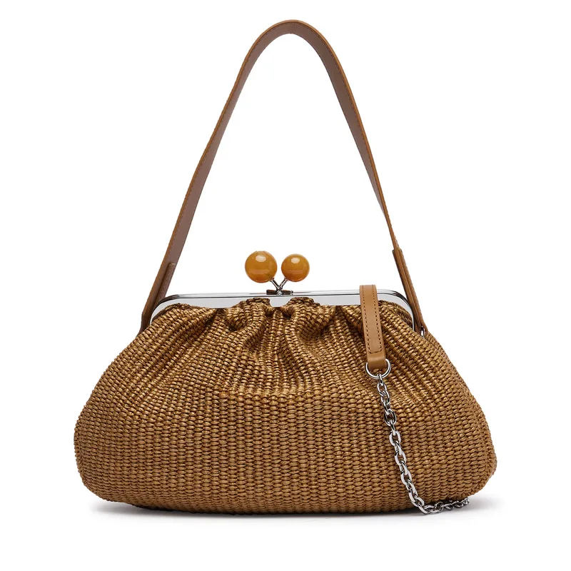 Τσάντα Weekend Max Mara 2615511105650 Πορτοκαλί