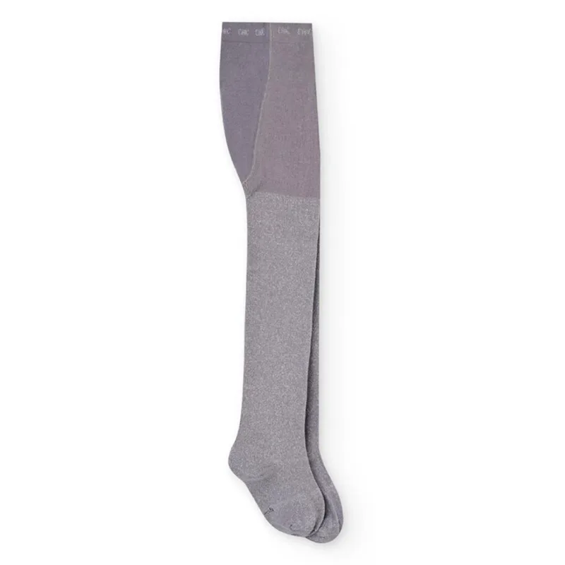 Καλσόν lurex χοντρό κορίτσι Boboli-722023-8105-Grey