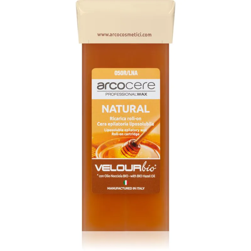 Arcocere Professional Wax Natural Κερί Αποτρίχωσης roll - on ανταλλακτική γέμιση 100 ml