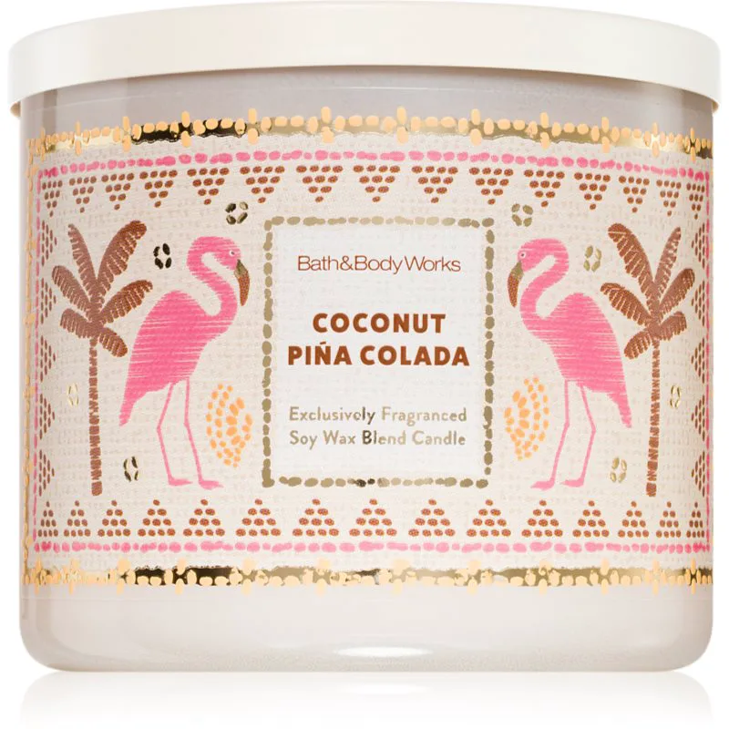 Bath & Body Works Coconut Piña Colada αρωματικό κερί 411 γρ